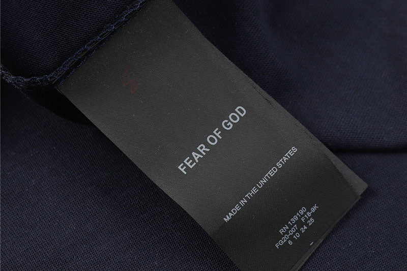 Fear Of God FG Logo Printd  T-Shirts